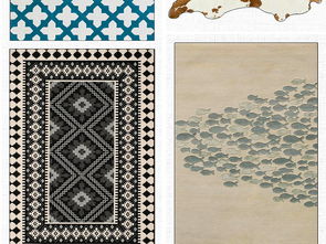 精品100个地毯SU模型在室内设计中的应用—针刺地毯的非凡质感与三大核心优势